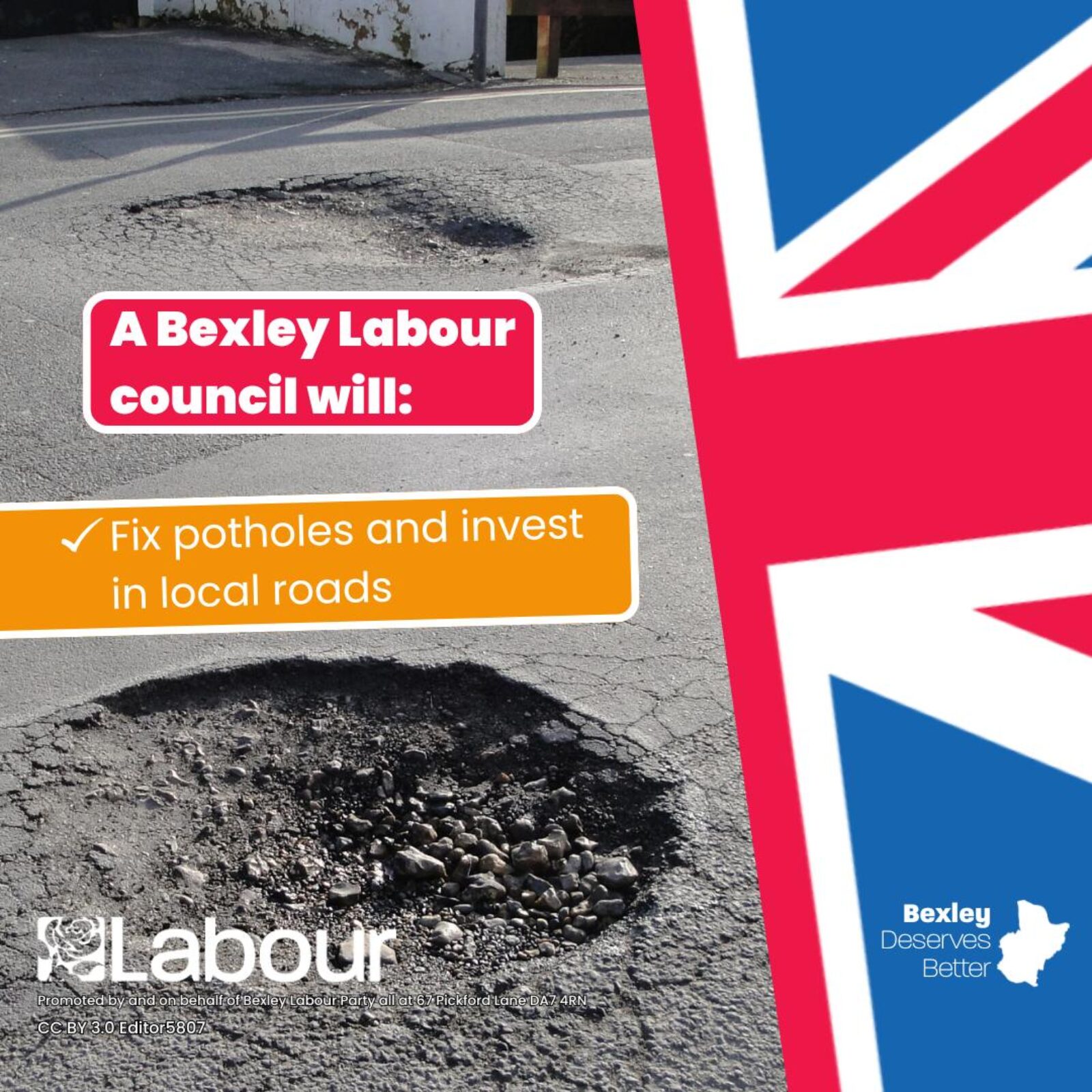 Do Bexley residents really believe Bexley roads are the 7th best in the country?  