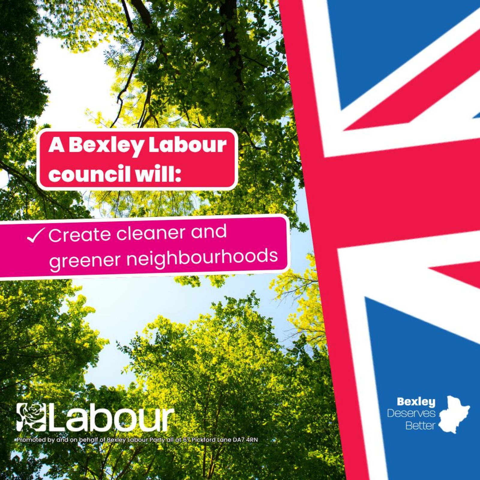 Bexley Labour Manifesto May 7th Election 2026